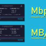 Mbps vs MBps